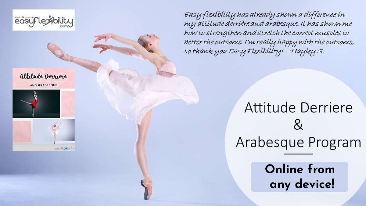 attitude derriere and arabesque