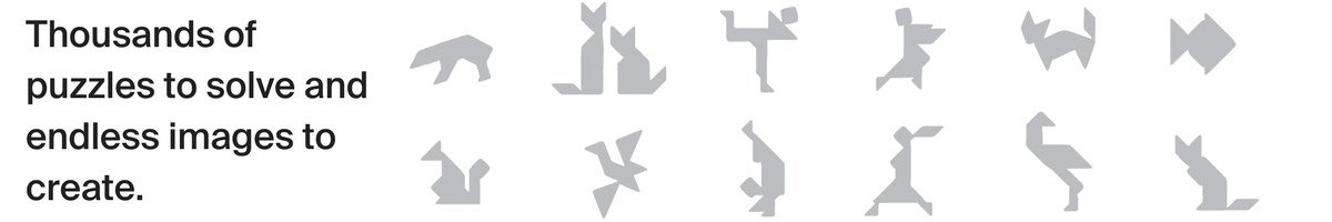pebbles, tangrams, tangram puzzle, tangram solutions, eco toys, brainteasers
