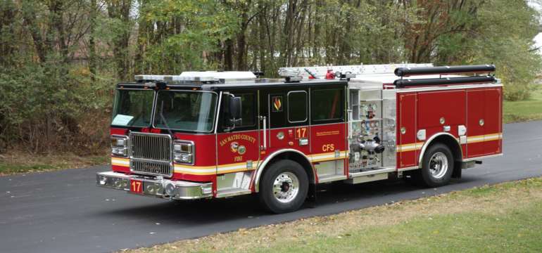 Cal Fire pumper Cal Fire pumper