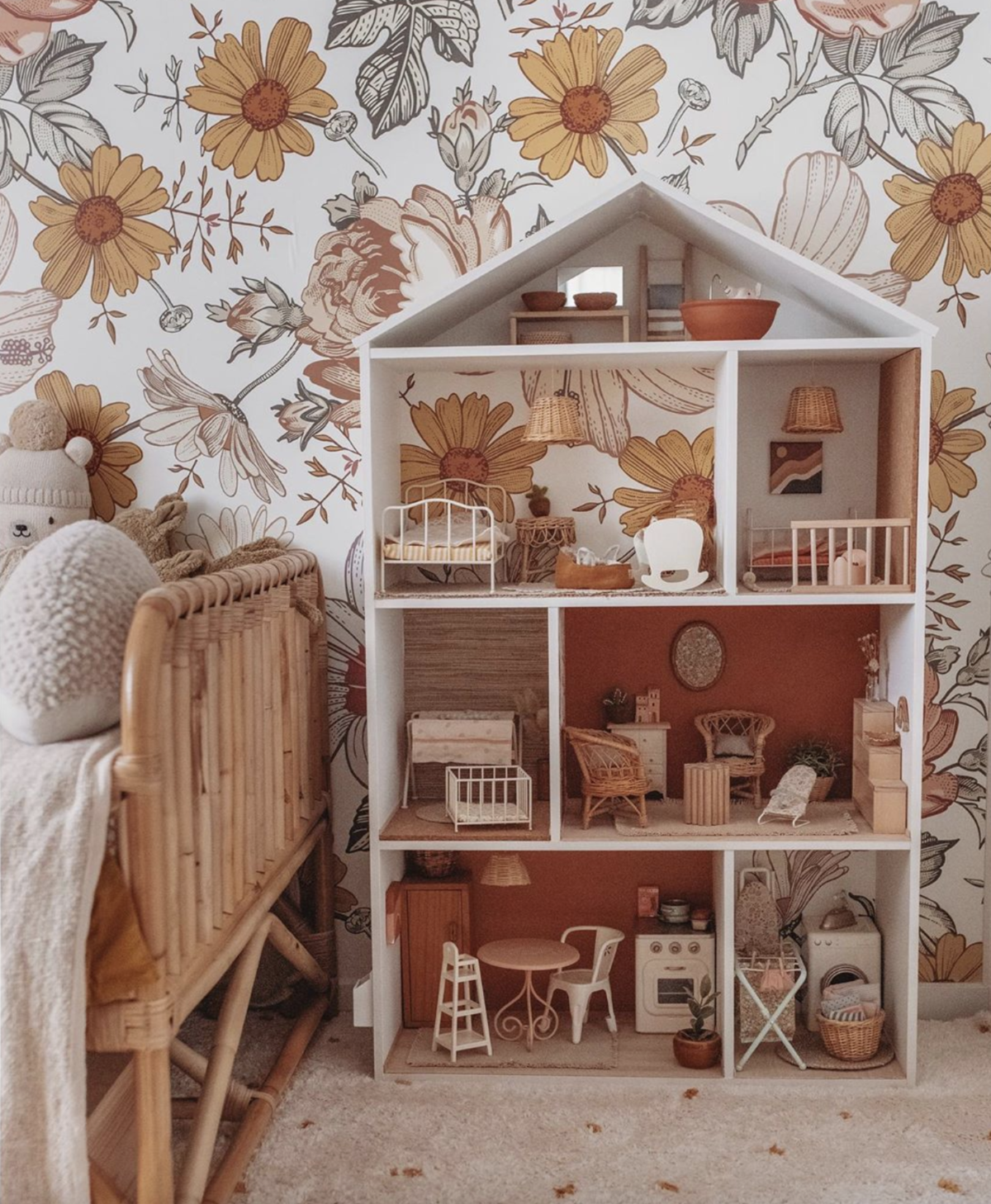 dolls house wall shelf