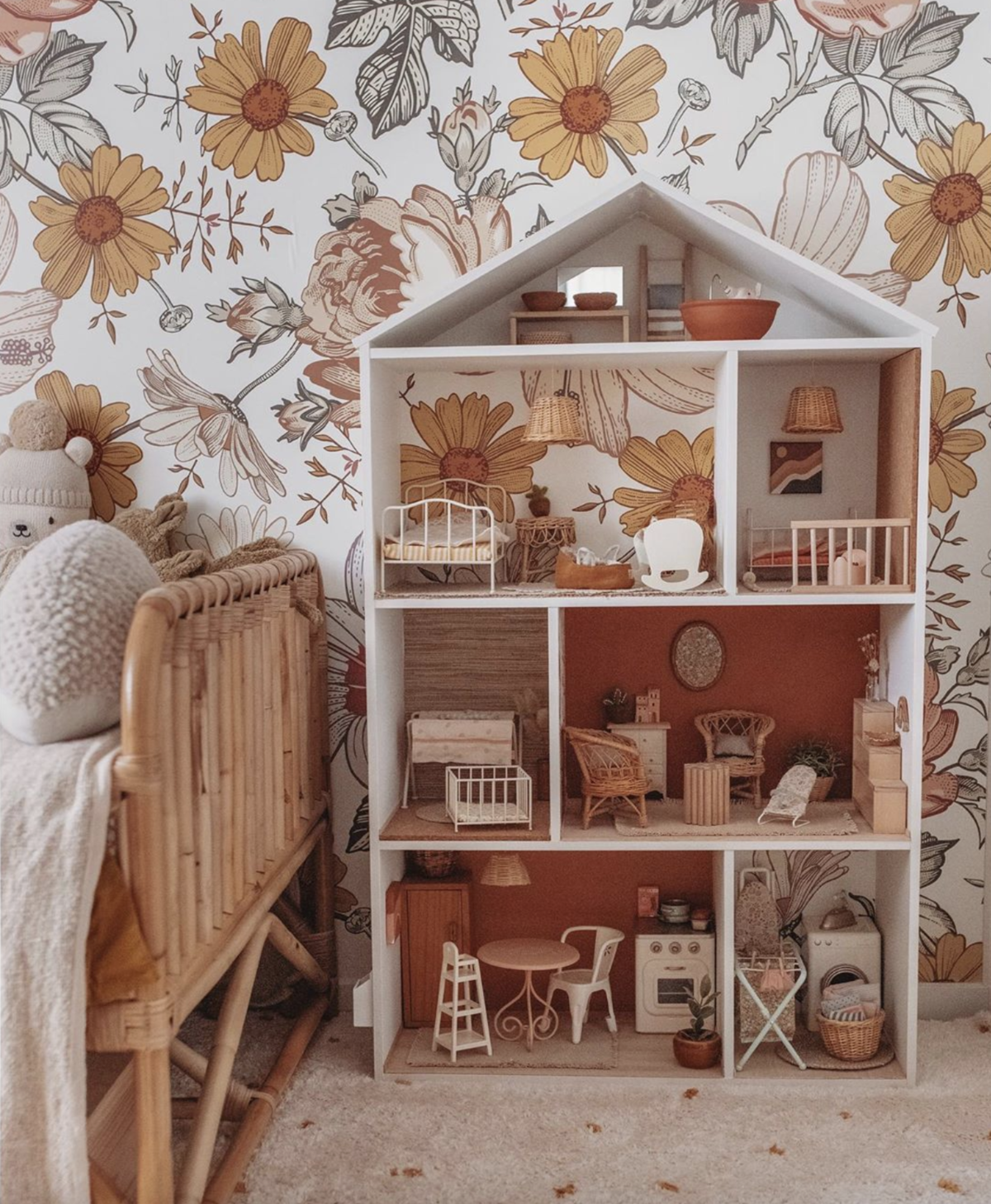 Dolls on sale house shelf