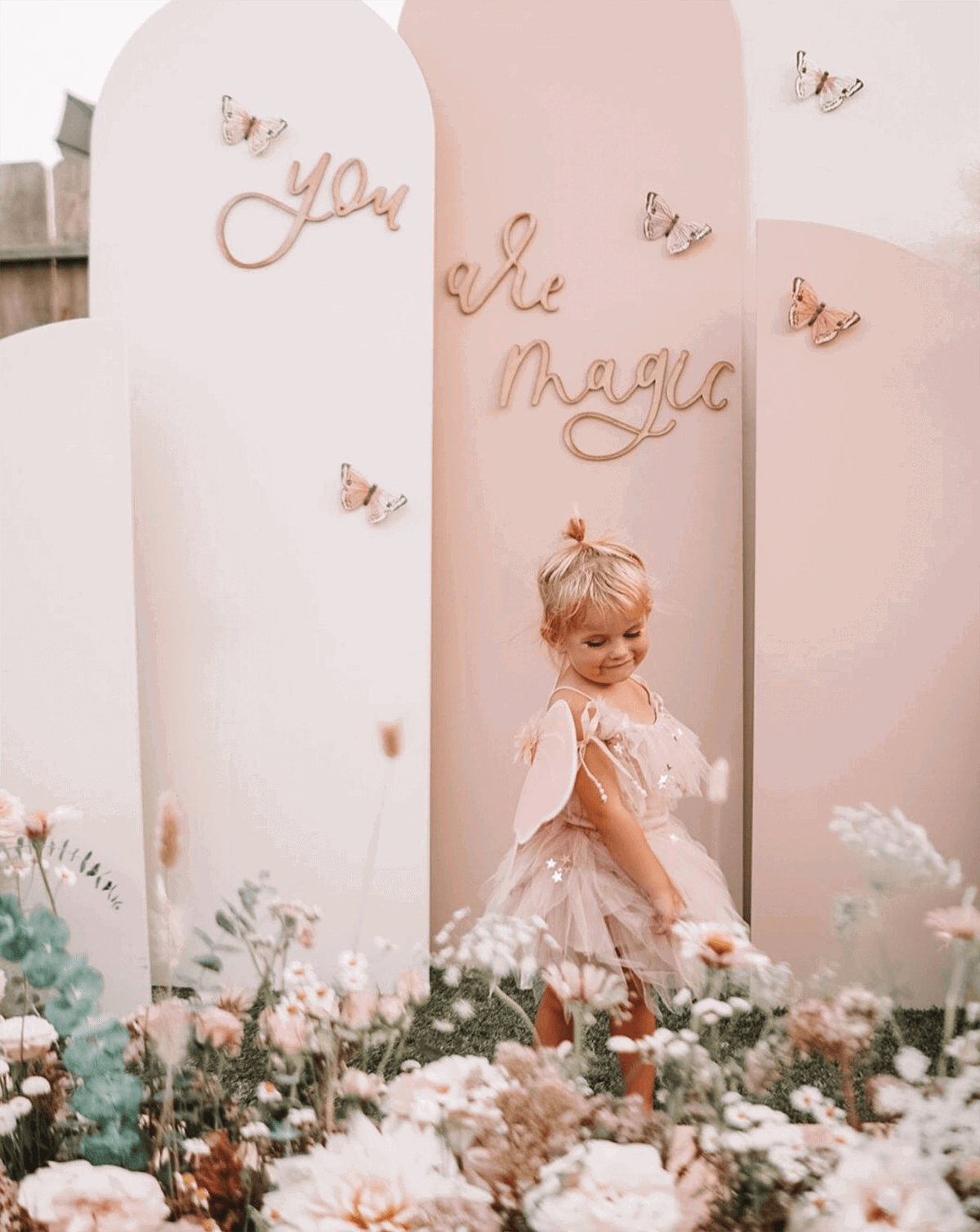 Enchanting Fairy Pastel Baby Shower Party Decorations Set