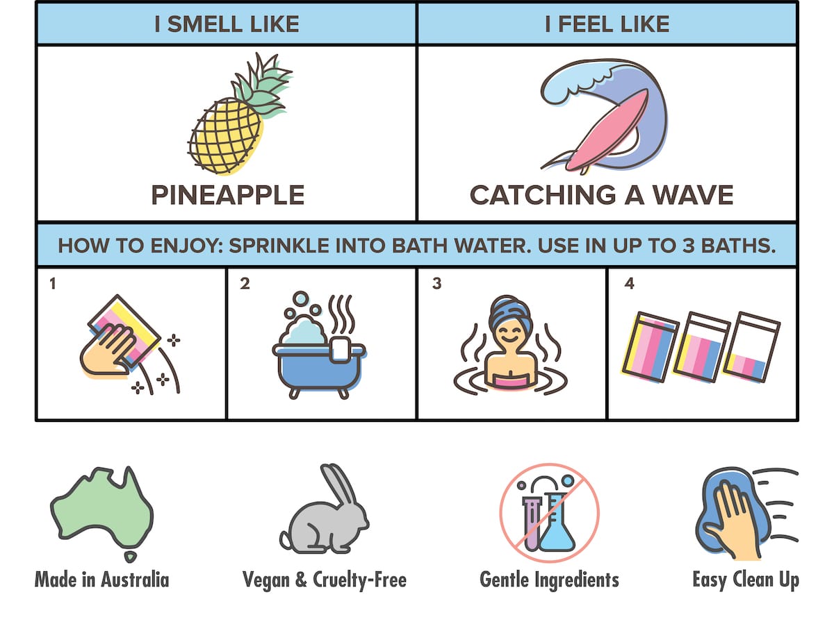 Beachfront Bath Dust by Bath Box Beachfront Bath Dust by Bath Box