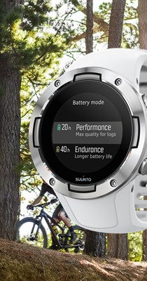 Suunto 5 White - Compact GPS sports watch with great battery life