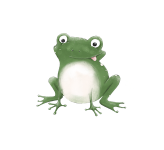 Illustration Frosch Max