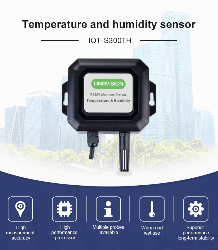 Rs485 Modbus Temperature Sensor  Temperature Humidity Sensor