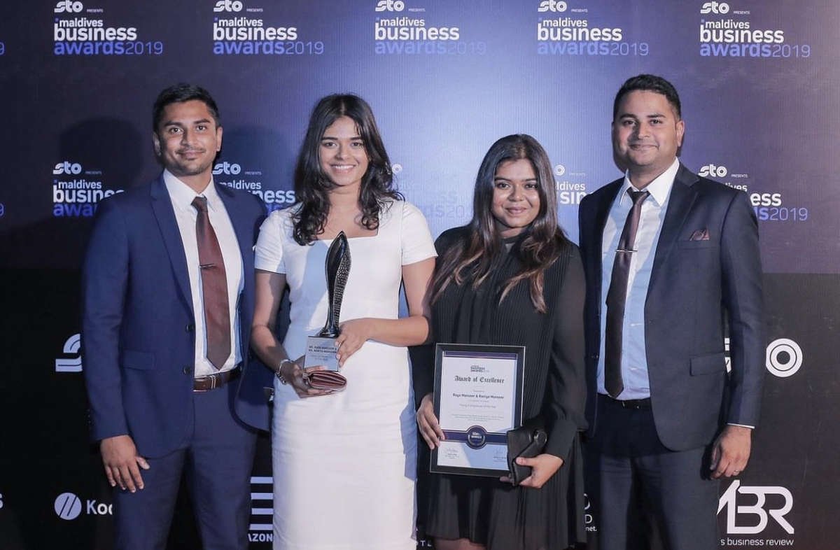 2019 - Maldives Business Awards 2019 Young Entreprenuers of the Year