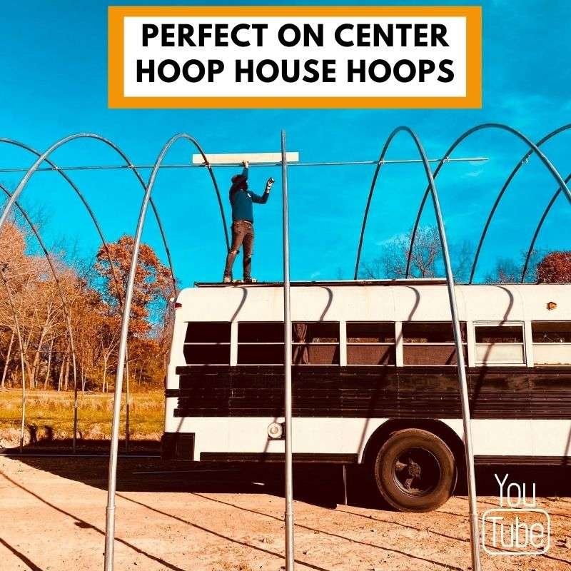 perfect on center hoop house hoops