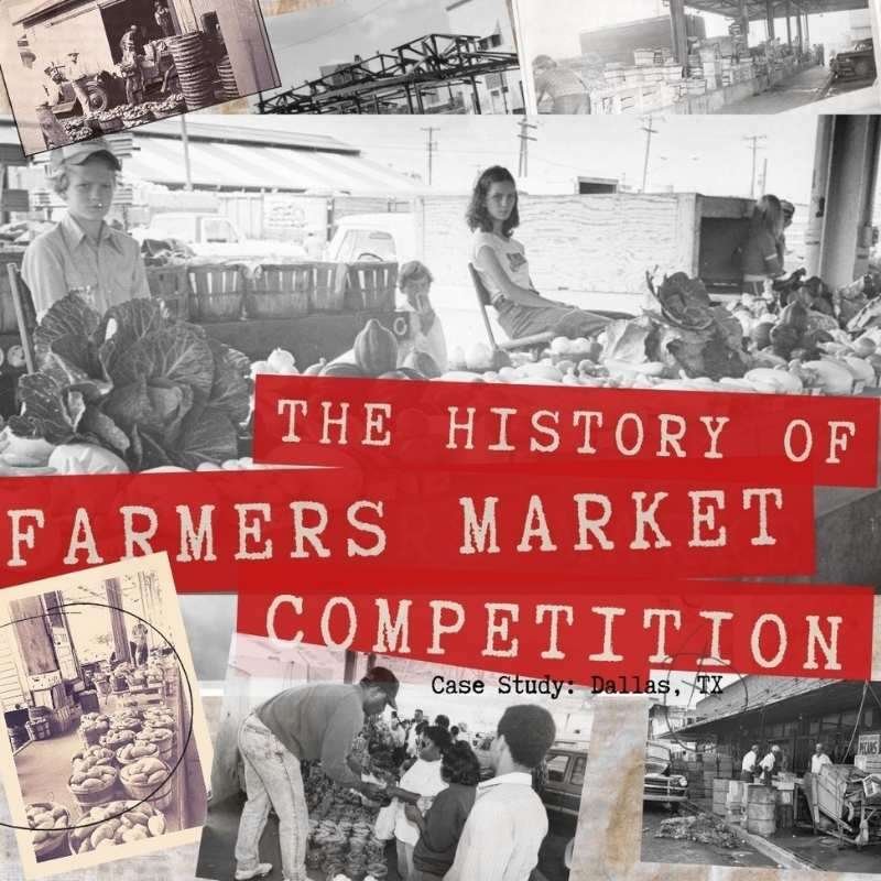 history of farmer's market