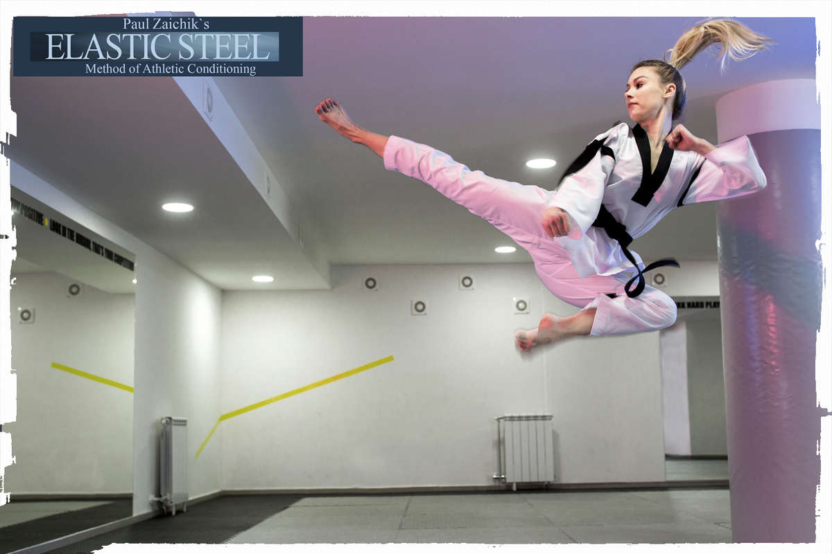 Flying Side Kick Technique And Jumping Height Development Elasticsteel