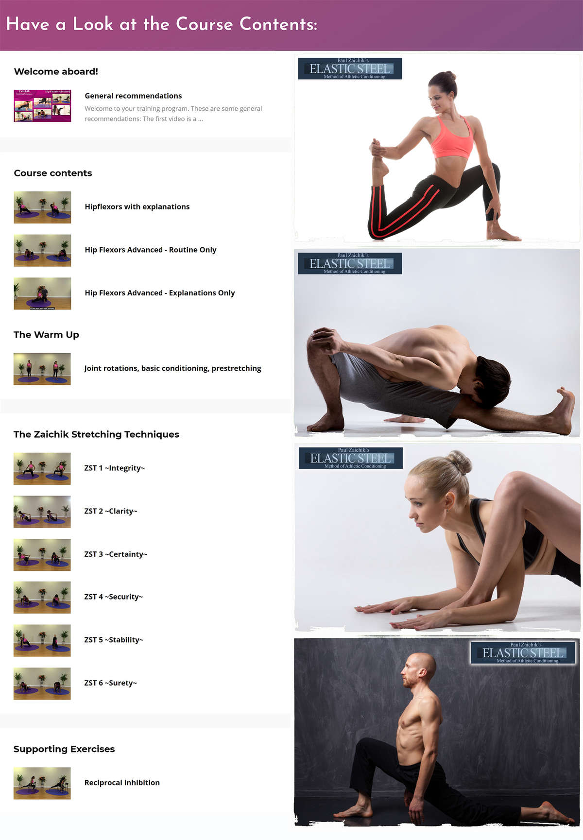 Hip Flexors Advanced Level – EasyFlexibility