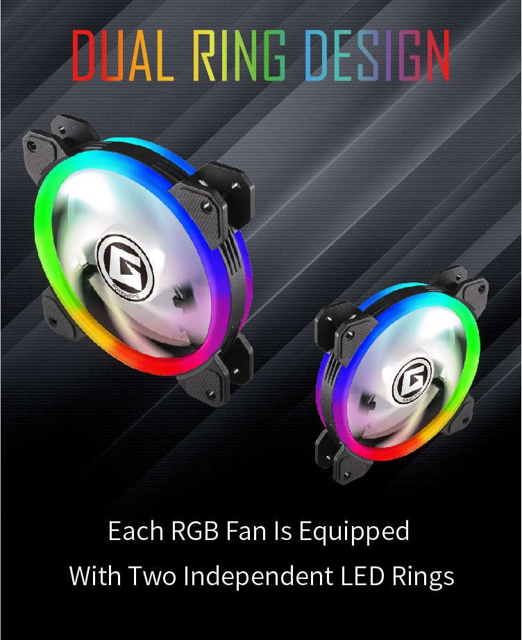 Factory Price 120mm Silence Dual Ring Argb Fan 6-Pin 12cm PC Computer  Cooling RGB LED Case Cooling Radiator - China PWM Fan Cooler and RGB  Cooling Fan price | Made-in-China.com
