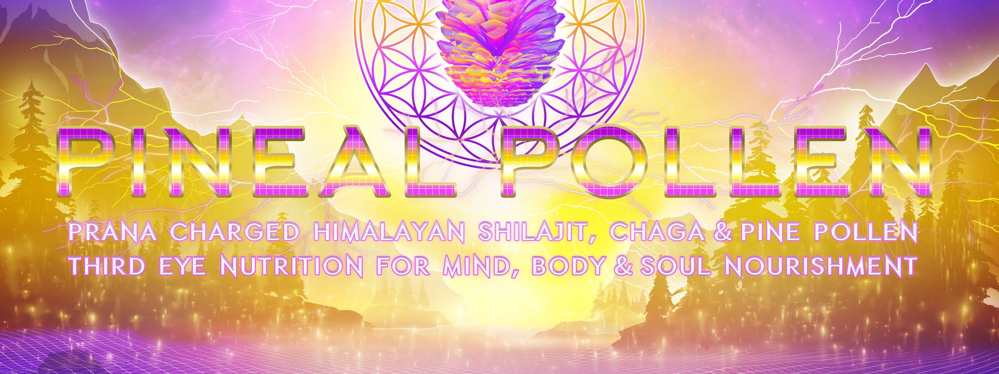 pineal pollen prana charged himalayan shilajit, chaga & pine pollen pineal pollen prana charged himalayan shilajit, chaga & pine pollen
