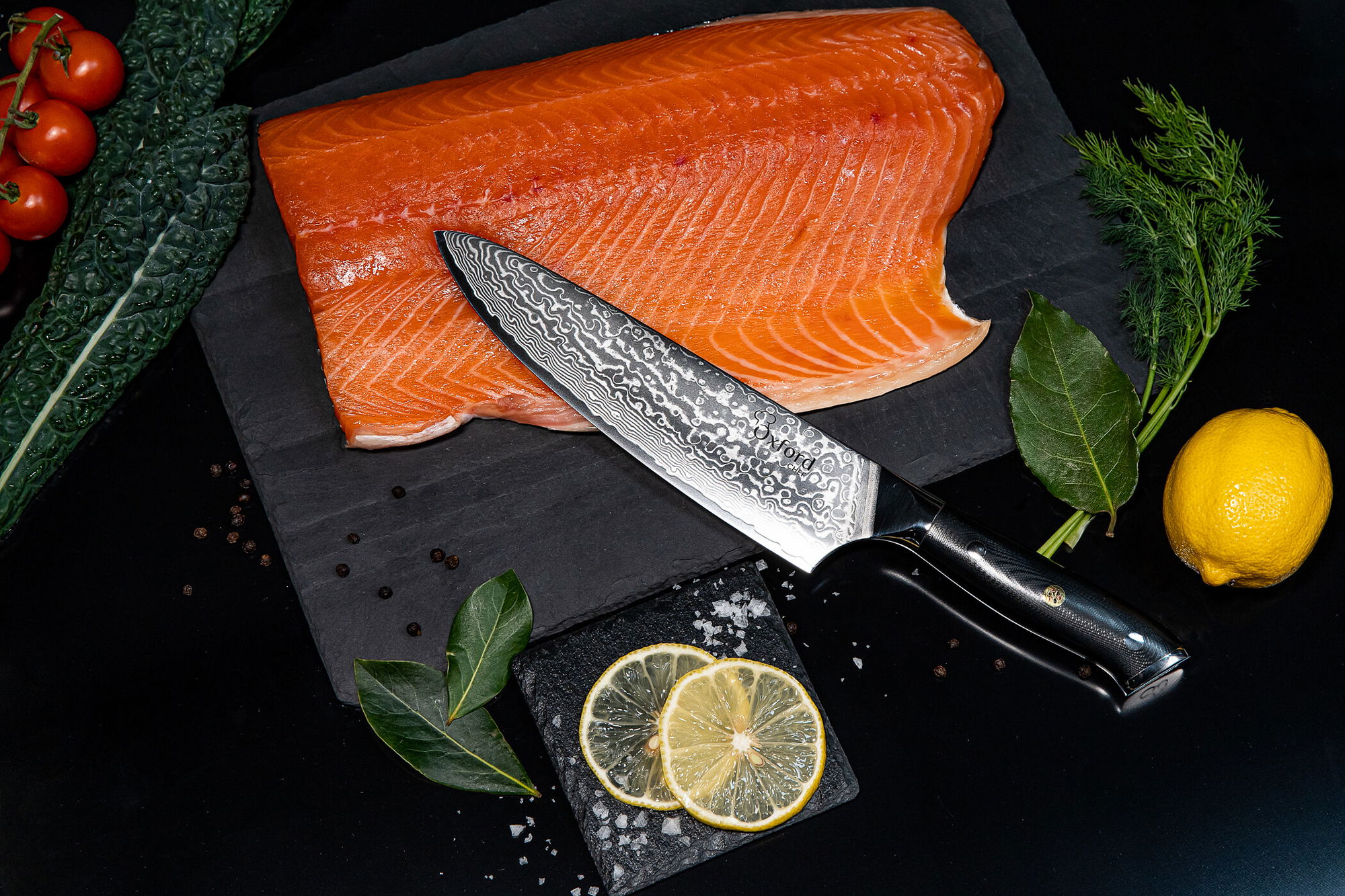 8 inch Chef's Knife | Stainless Steel Kitchen Chef Knife Blue