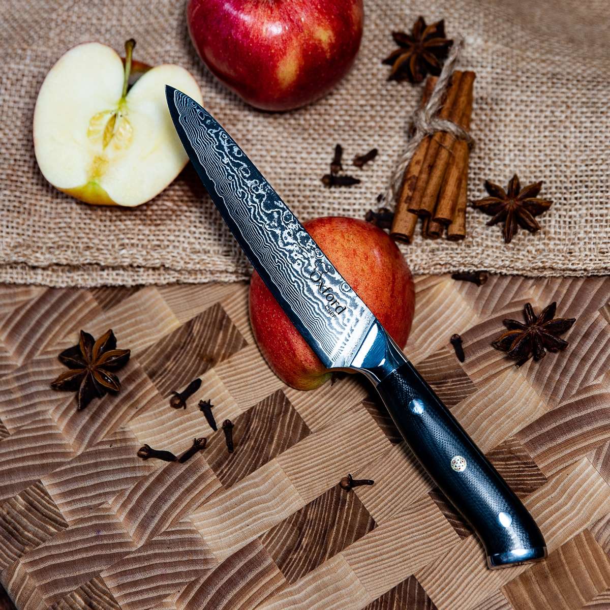 Shanzucutlery - PRO Series SHAN ZU 6 inch 67-Layer Damascus Steel Kitchen  Utility Knife The SHAN ZU 6-inch utility knife is a master of versatility.  In size, it's between a chef's knife