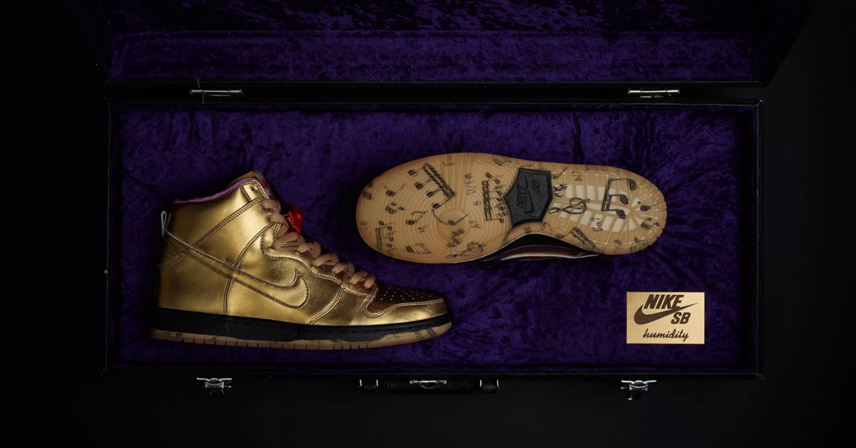 humidity x nike sb dunk high trumpet