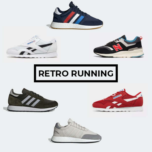 best retro running shoes