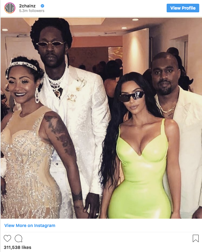 2 Chainz S Wedding At Versace House Soleheaven