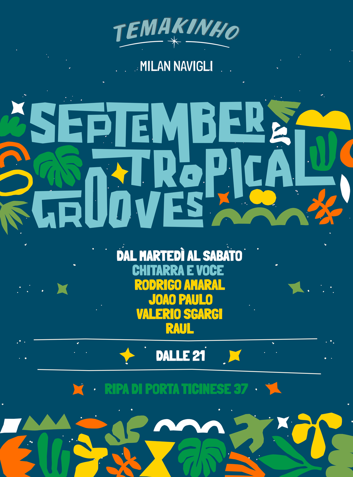 Eventi Temakinho - Milano Navigli