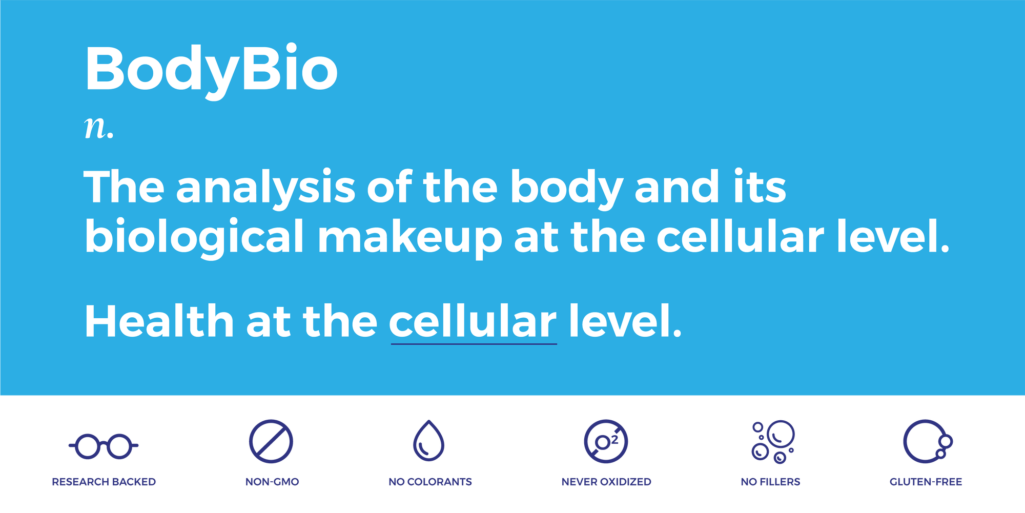 BodyBio - The analysis of the body and its biological makeup at the cellular level BodyBio - The analysis of the body and its biological makeup at the cellular level