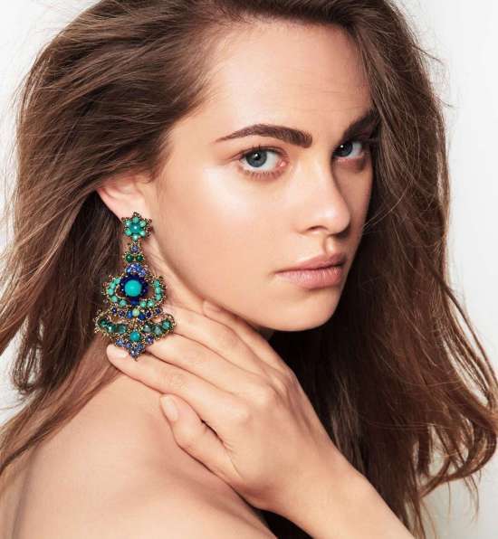 14kt Rose Gold & Diamond Marshall Earring Back - Jezebel London