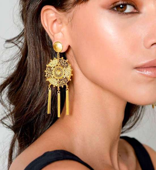 Pandora Earrings Gold