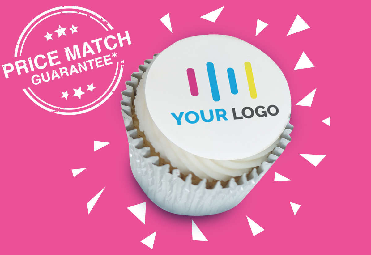 Branded Logo Cupcakes