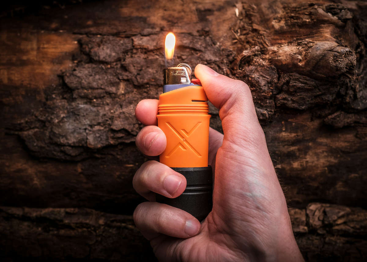 Exotac Firesleeve ruggedizes your Bic lighter