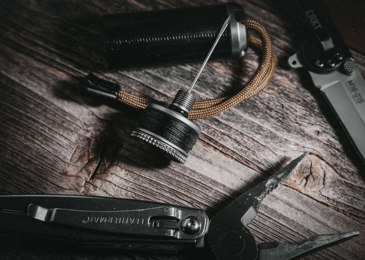 Wilderness 1-2-1 - Fresh off the plane, the xREEL hand fishing kit from # exotac 3 colours live in the store now. #survivalfishing #survivalgear #edc