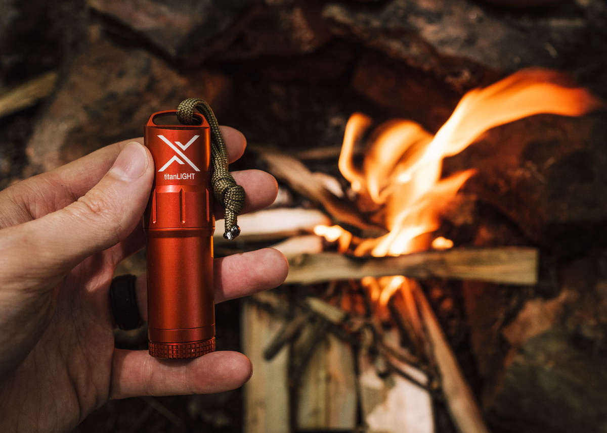 titanLIGHT Waterproof Lighter | Exotac | 5col Survival Supply