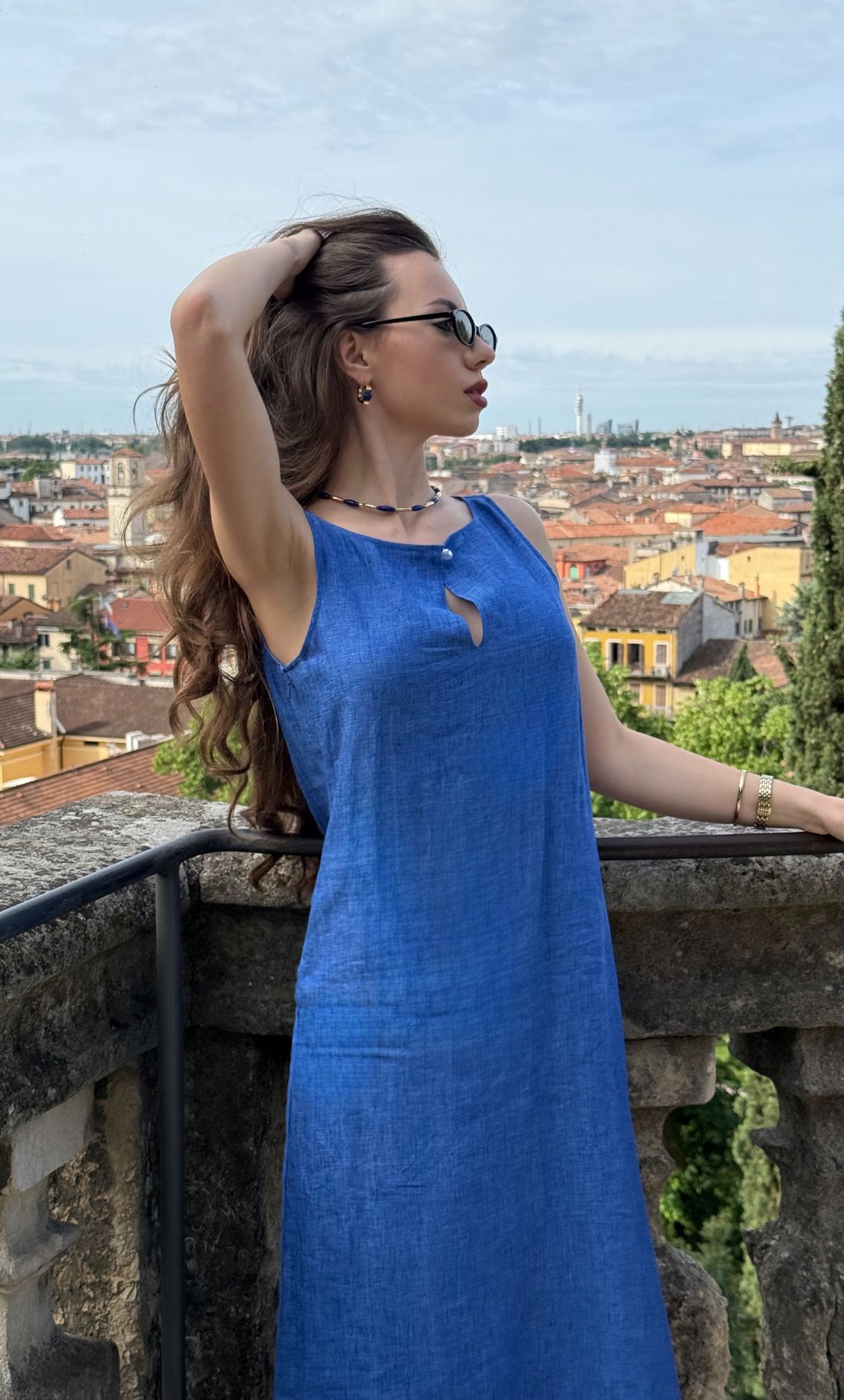 Capri Silk Cami - Pearl White