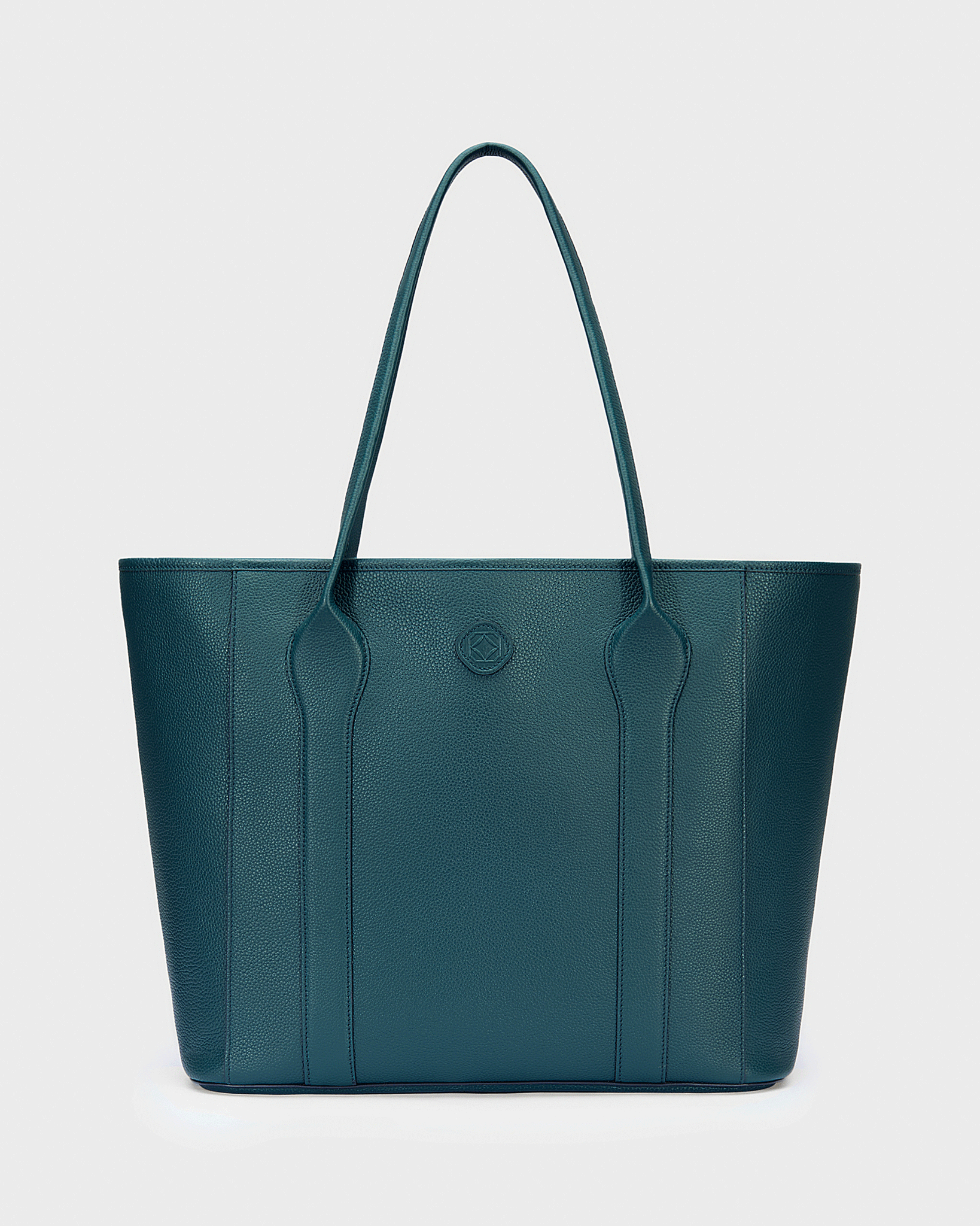 Madame Tote Bag in Leather - Crema