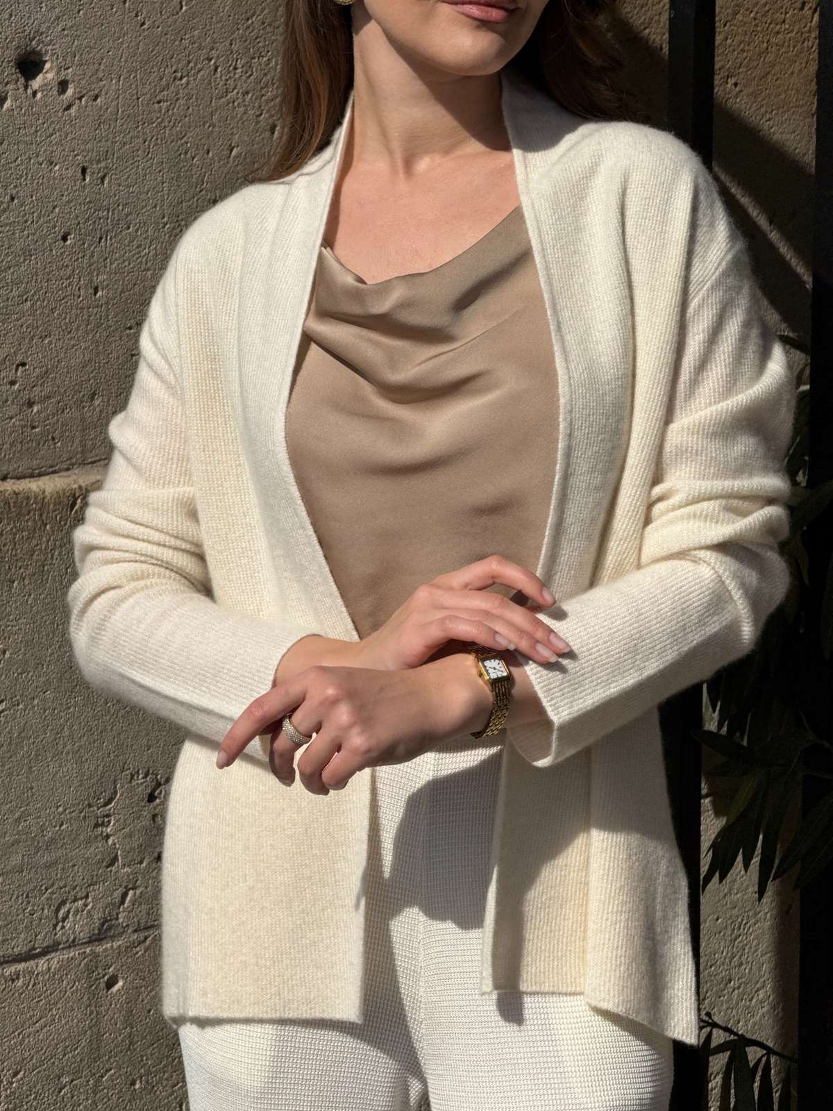 Jolie Cardigan - Natural White