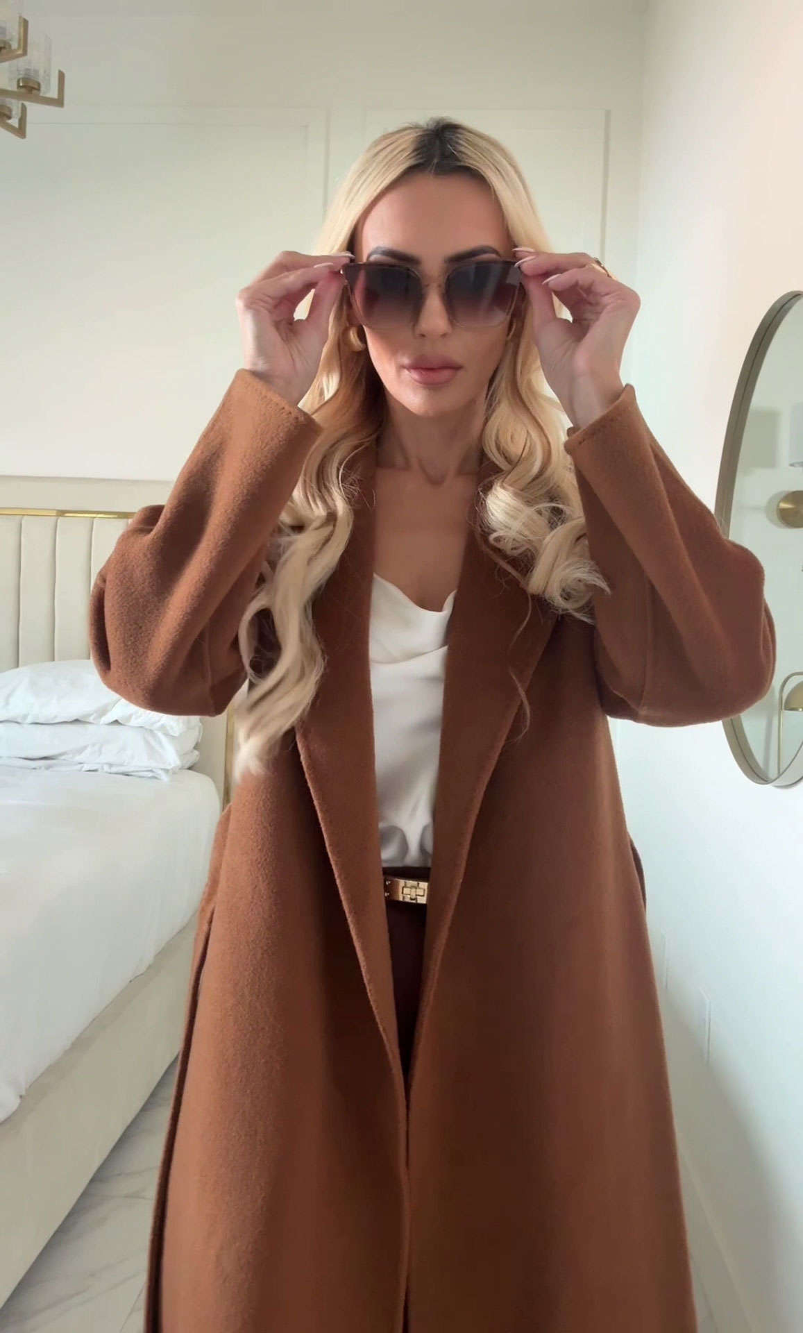 Marcella Coat - Tobacci