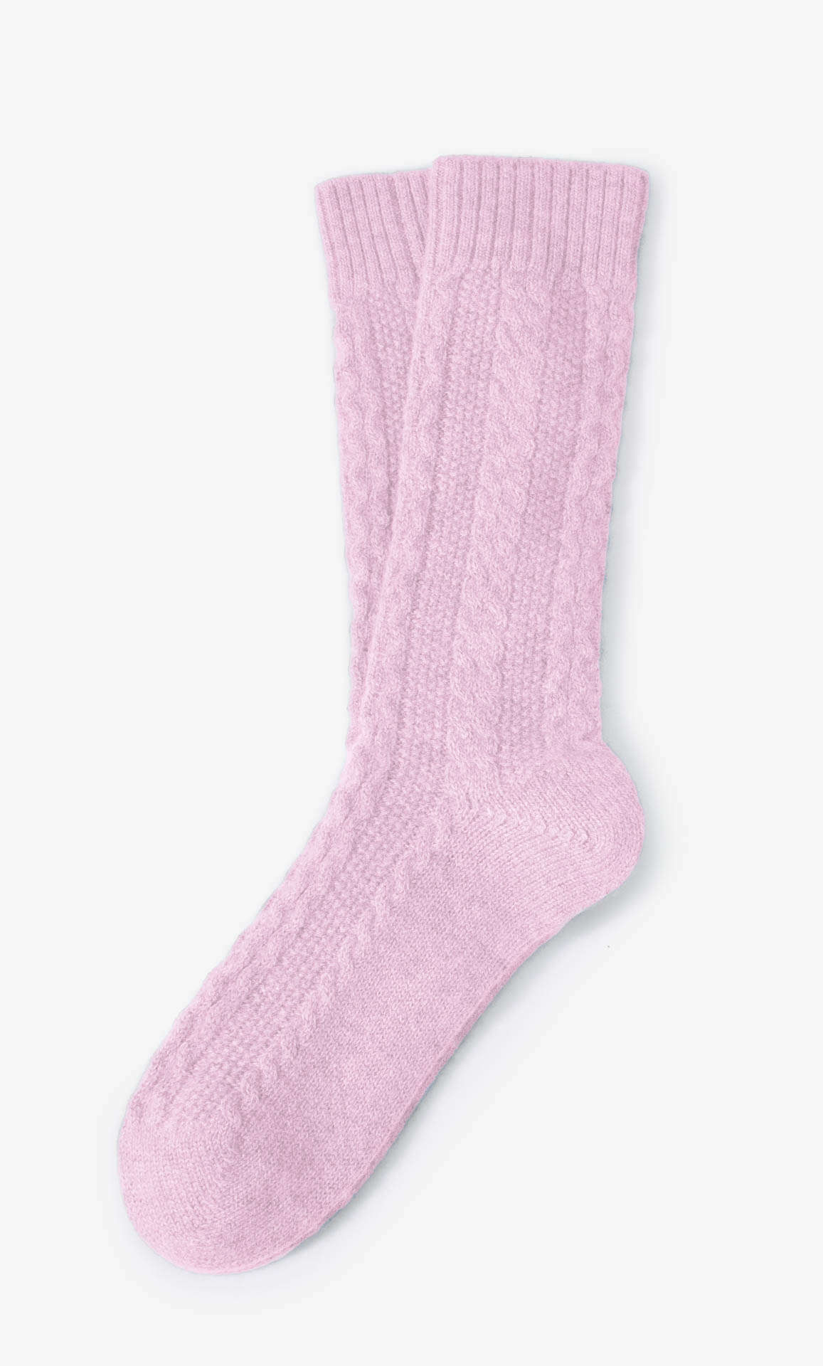 Hailey Cashmere Socks - Rosa Pink