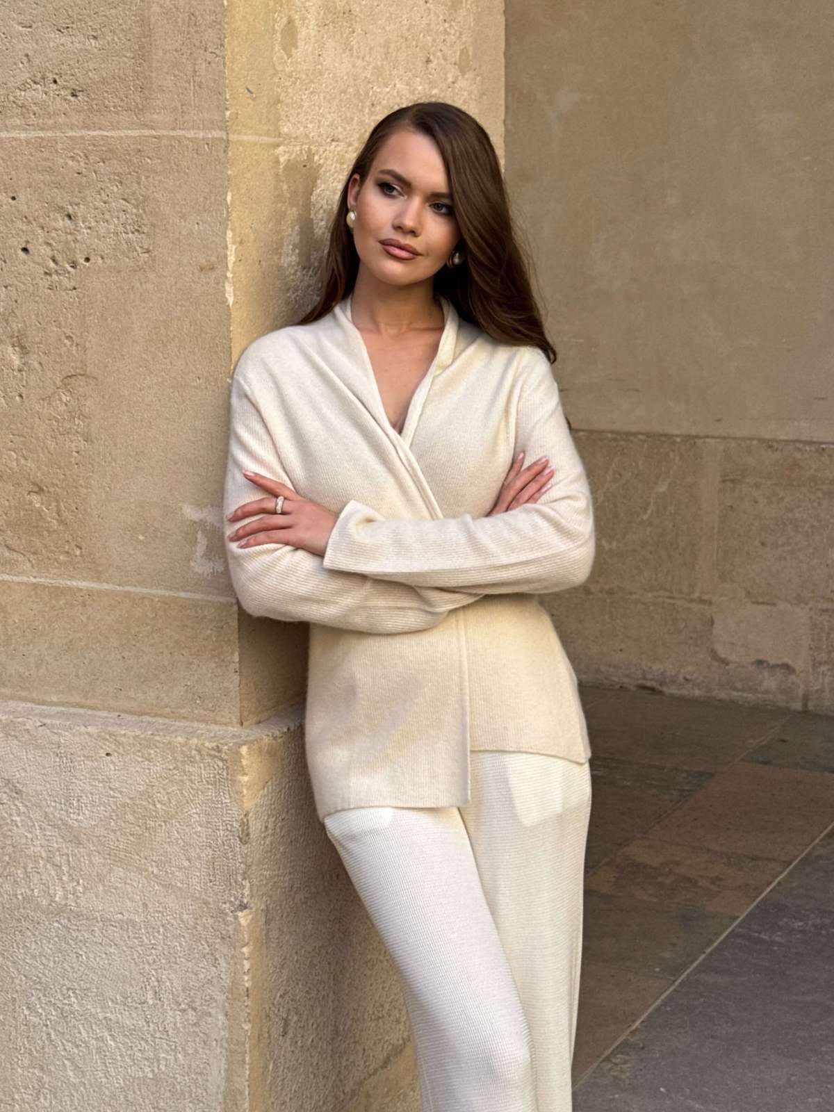 Jolie Cardigan - Rosewood Mauve