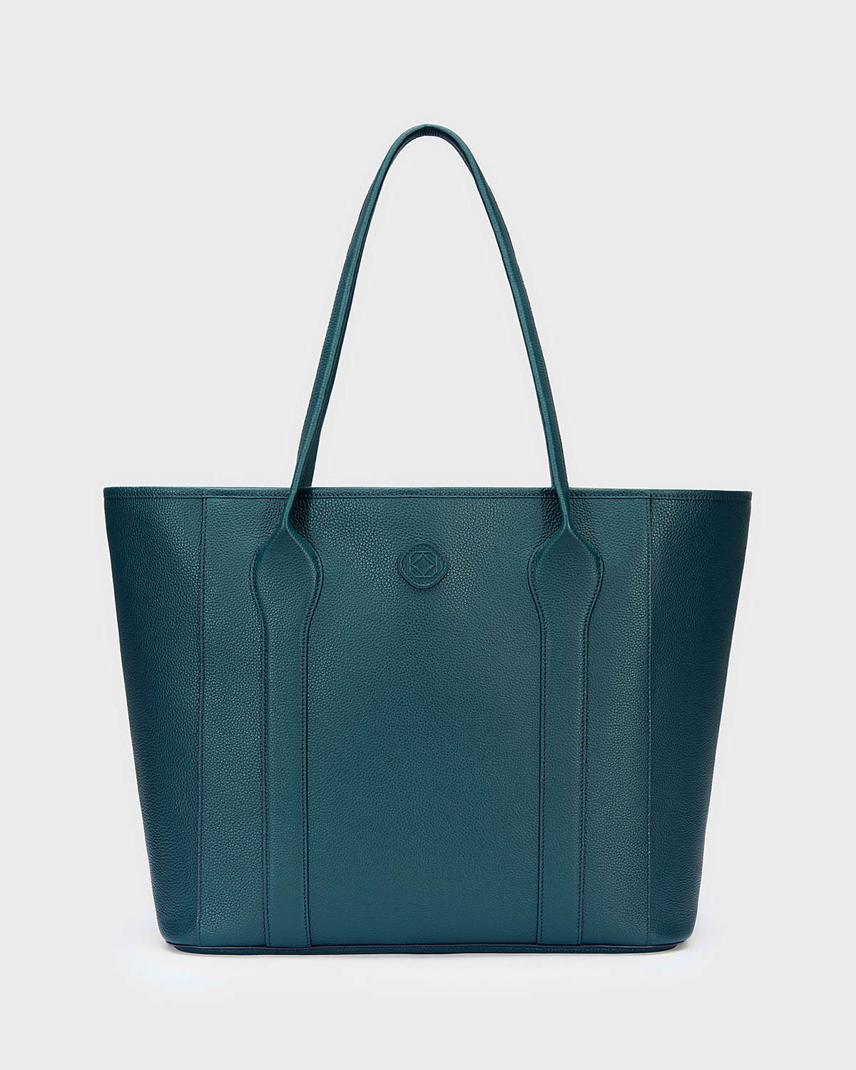 Madame Tote Bag in Leather - Crema