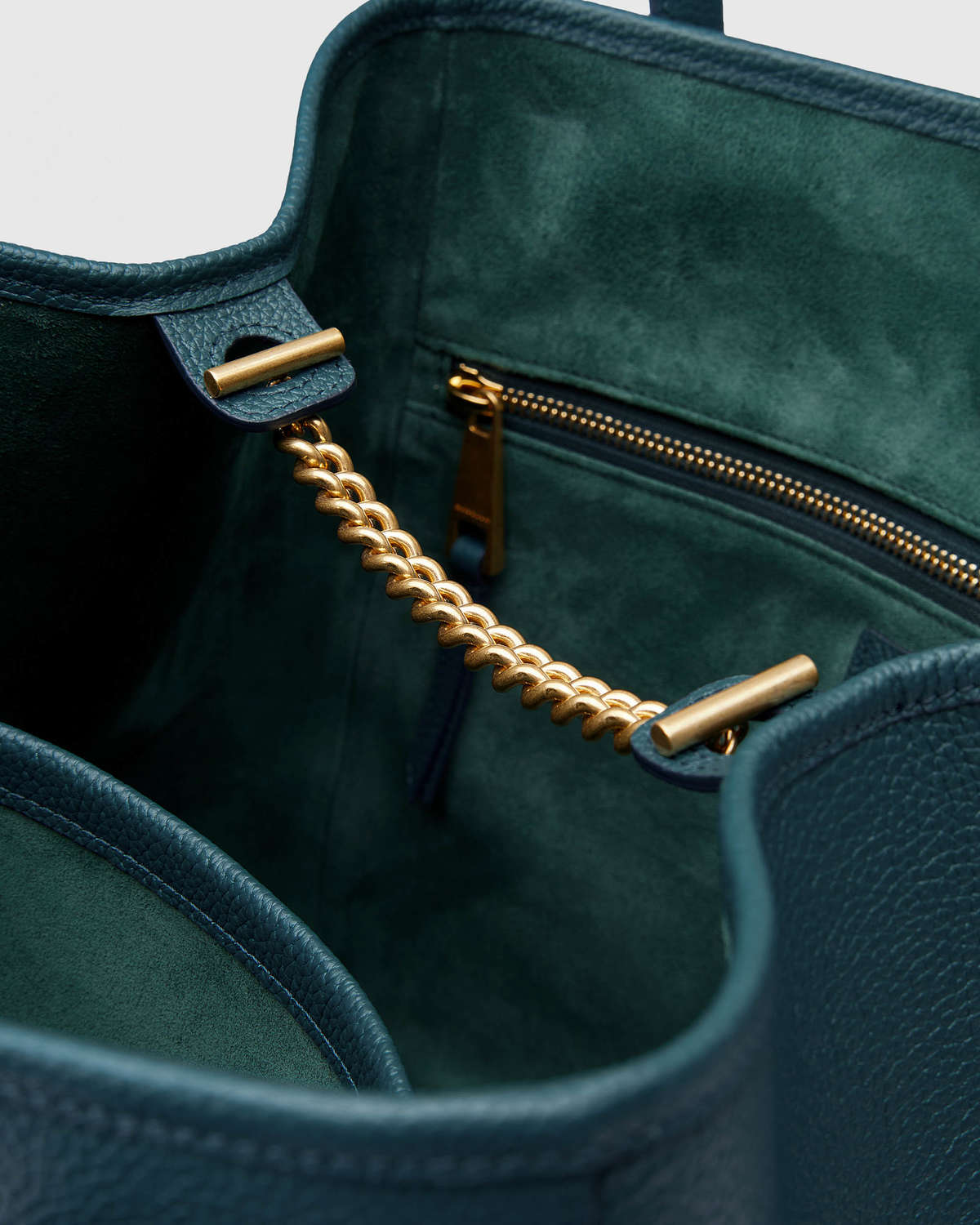 Madame Tote Bag in Leather - Crema