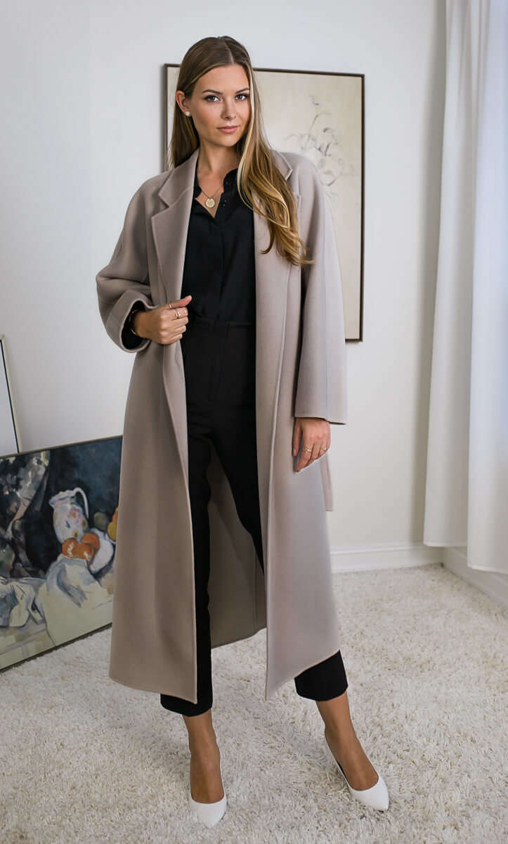 Marcella Coat - Truffle