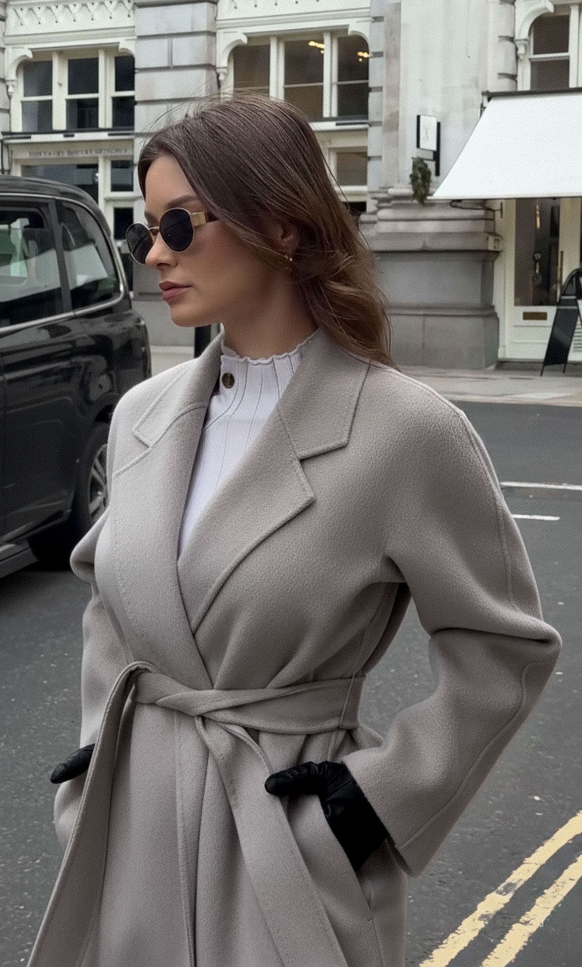 Marcella Coat - Truffle