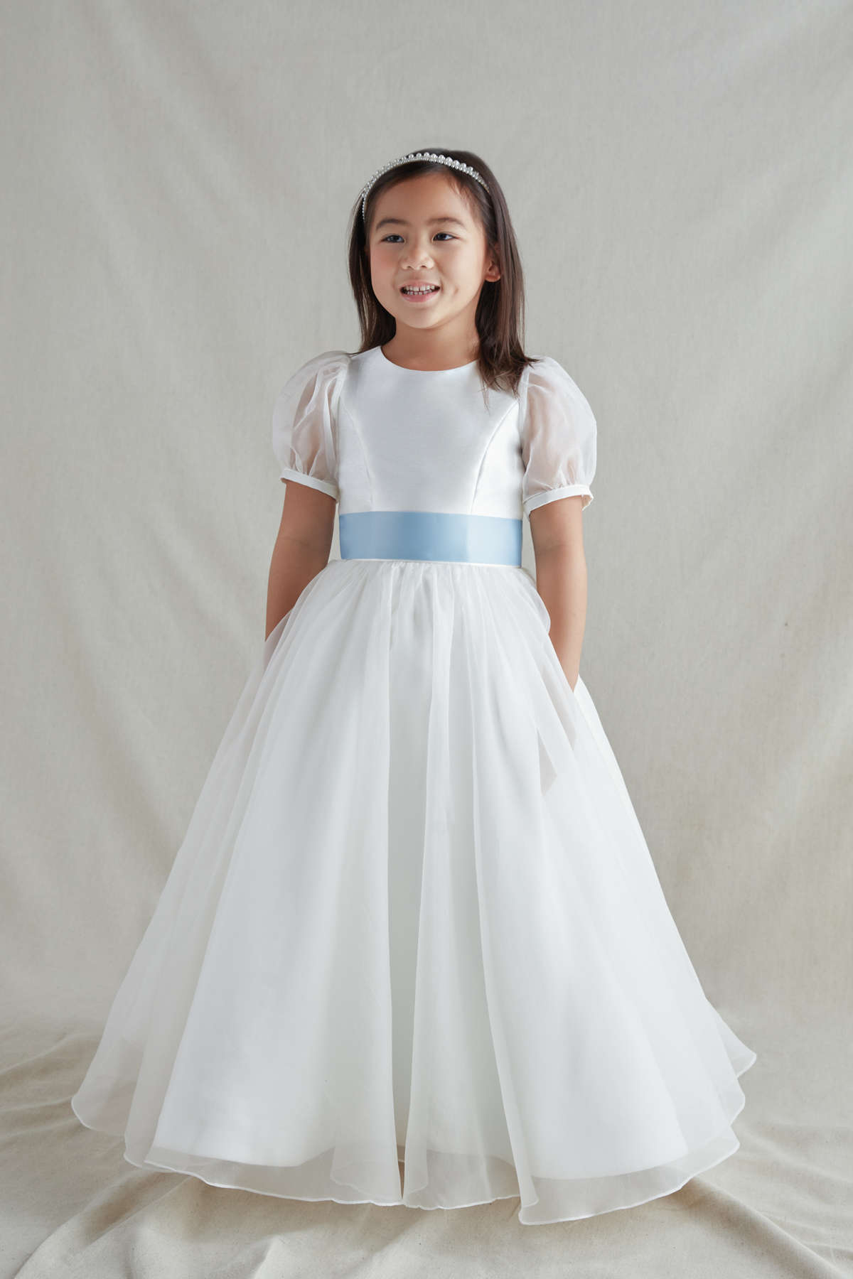 A N A G R A S S I A Flower Girl Dress