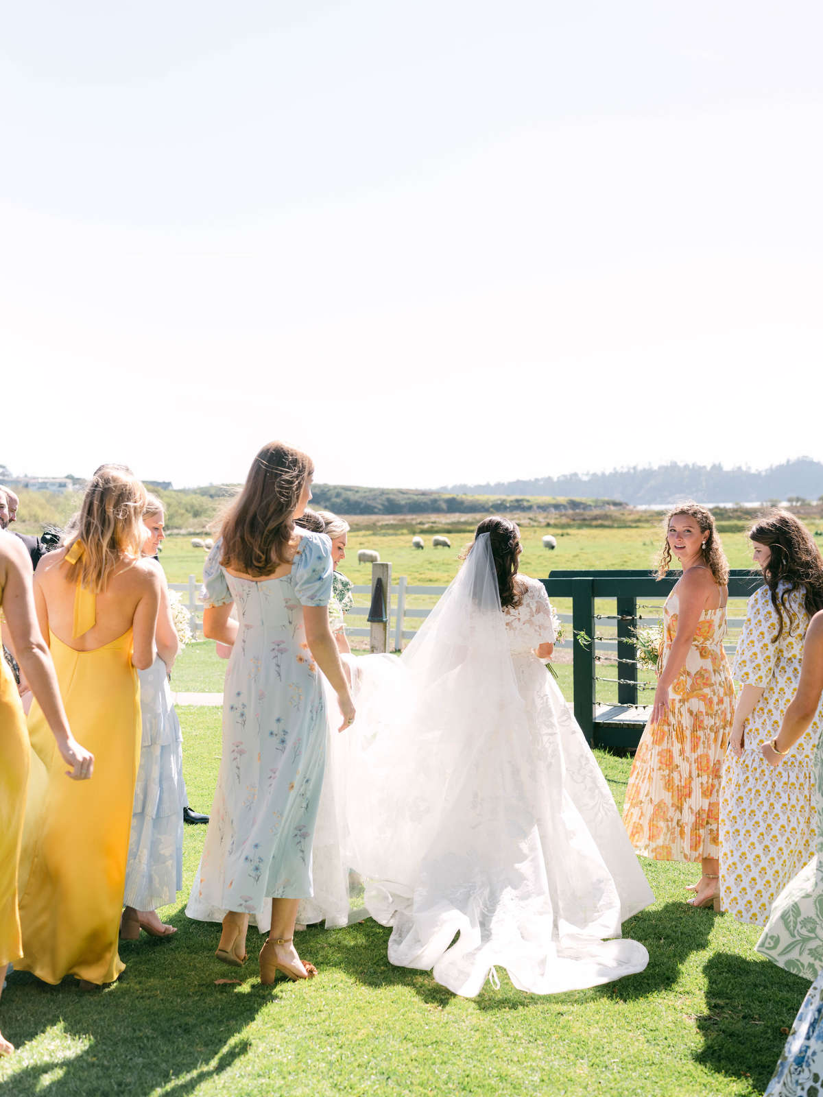 Farm Wedding Bridesmaids