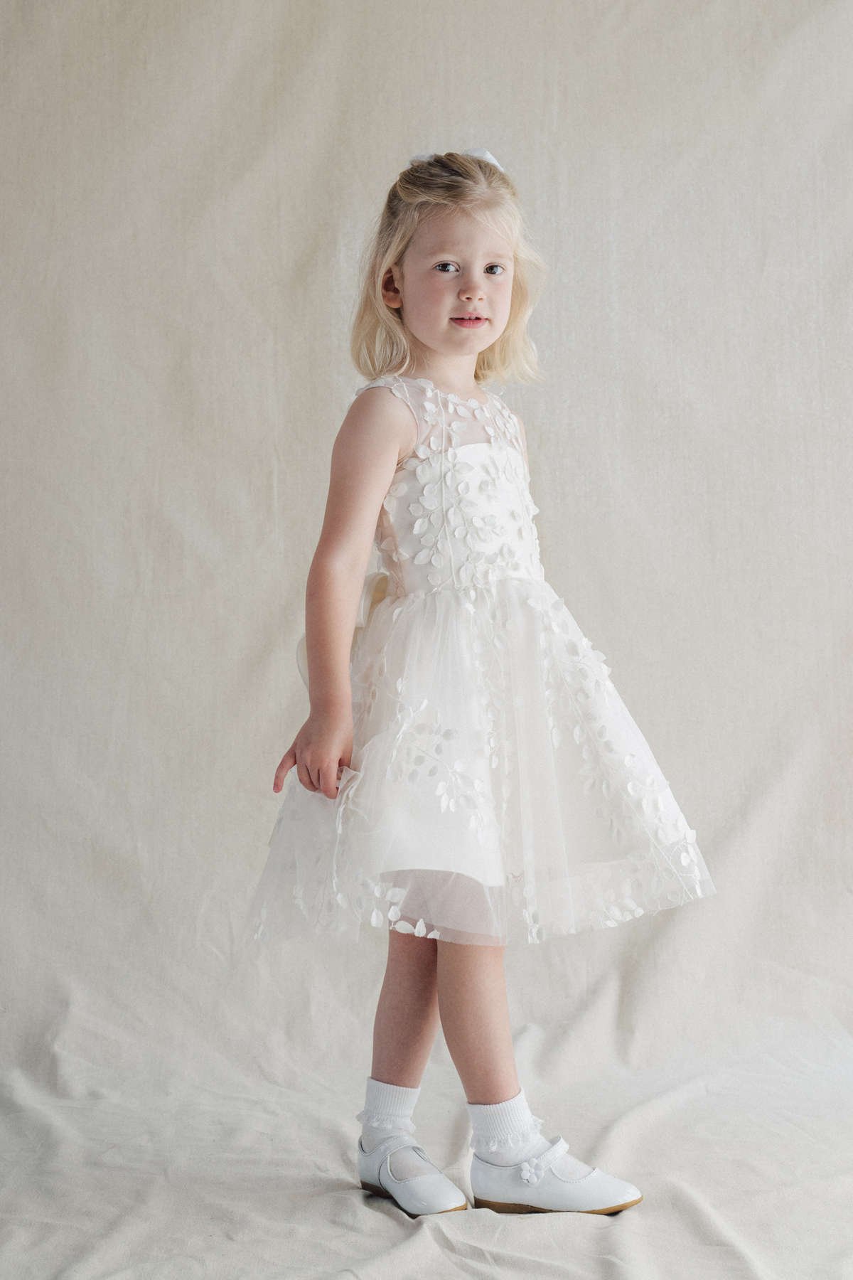 2023 Flower girl Dresses by Anne Barge to complement your Bridal Gown