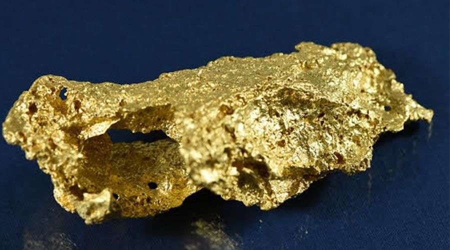 small gold nugget