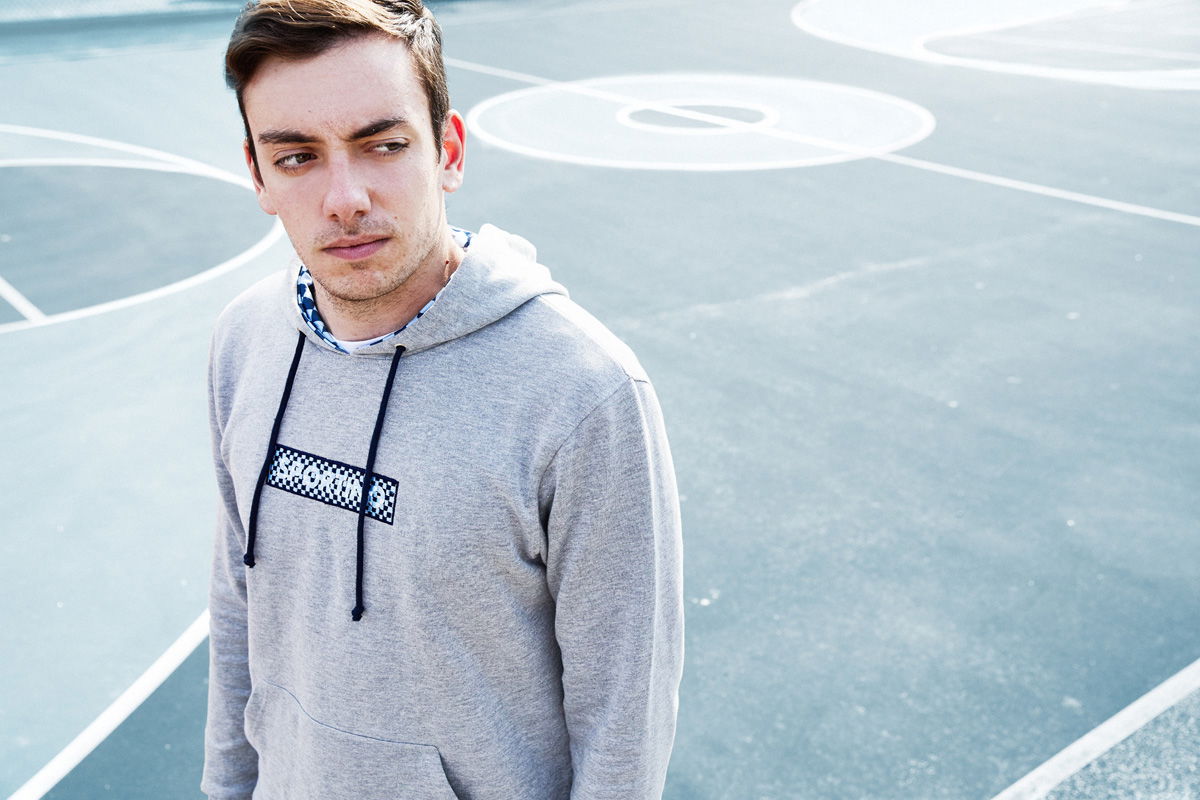 Details on the box logo hoodie for SKCxLBF Details on the box logo hoodie for SKCxLBF