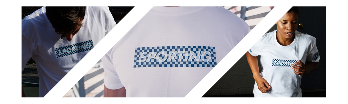 Details of the box logo tee for SKCxLBF