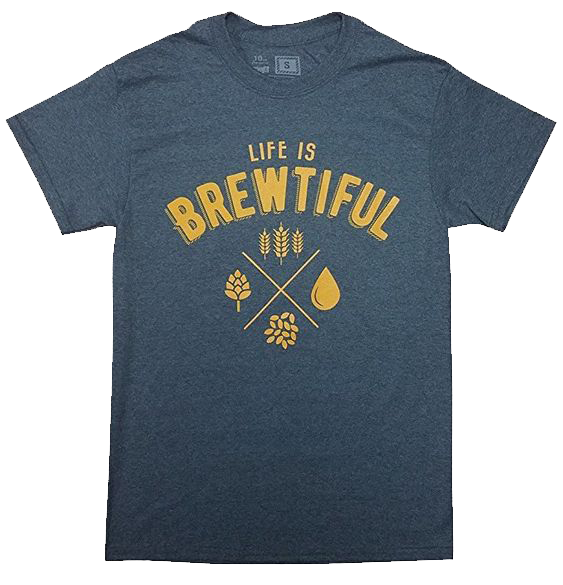 10oz Apparel Life is Brewtiful T-Shirt