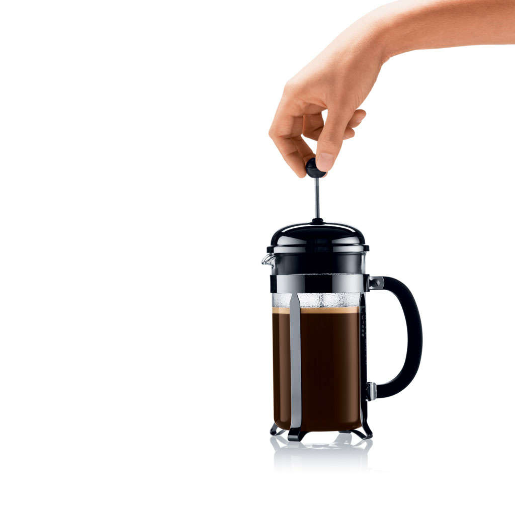 Bodum CHAMBORD French Press Coffee Maker, Chrome