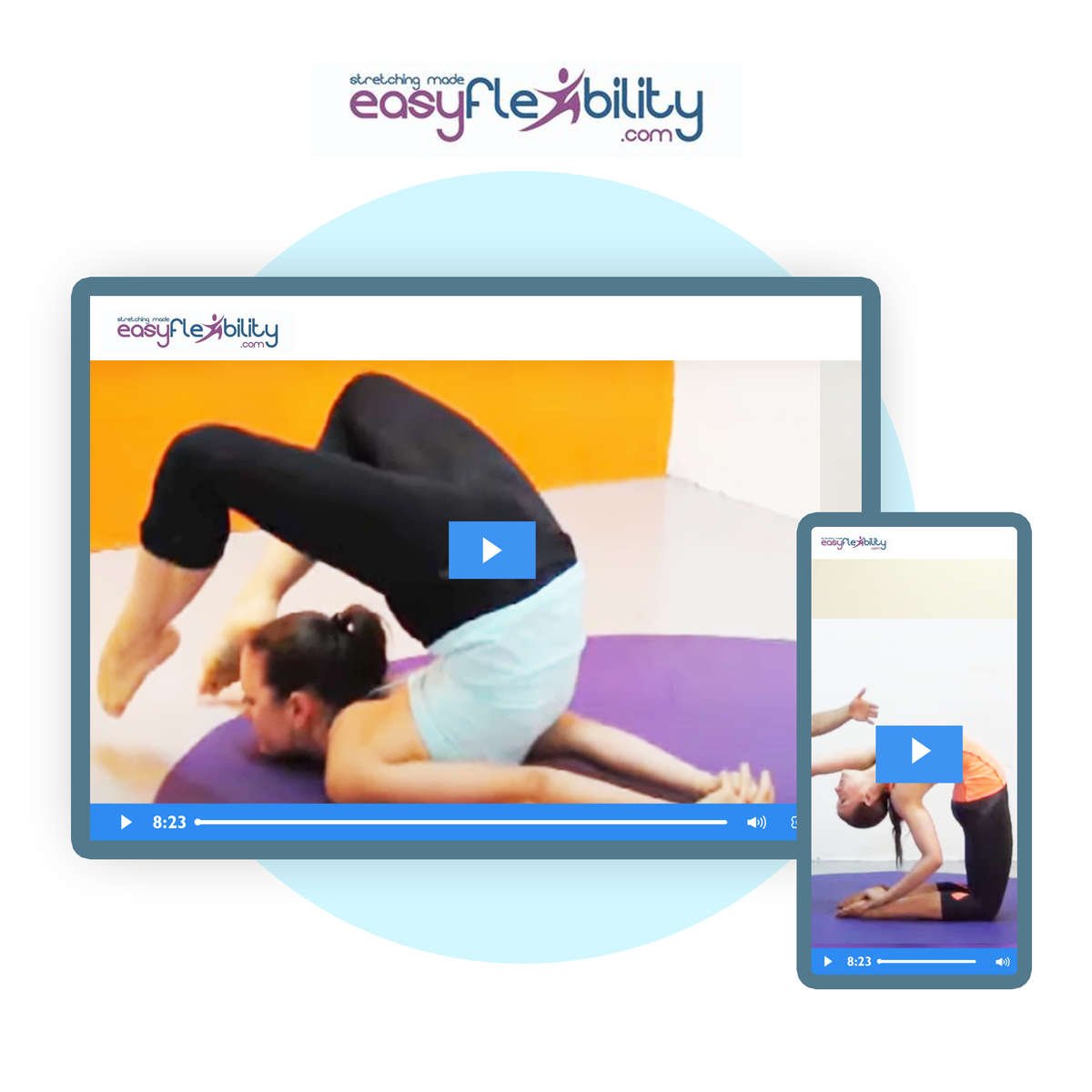 Yoga poses set gymnastics for healthy lifestyle Vector Image