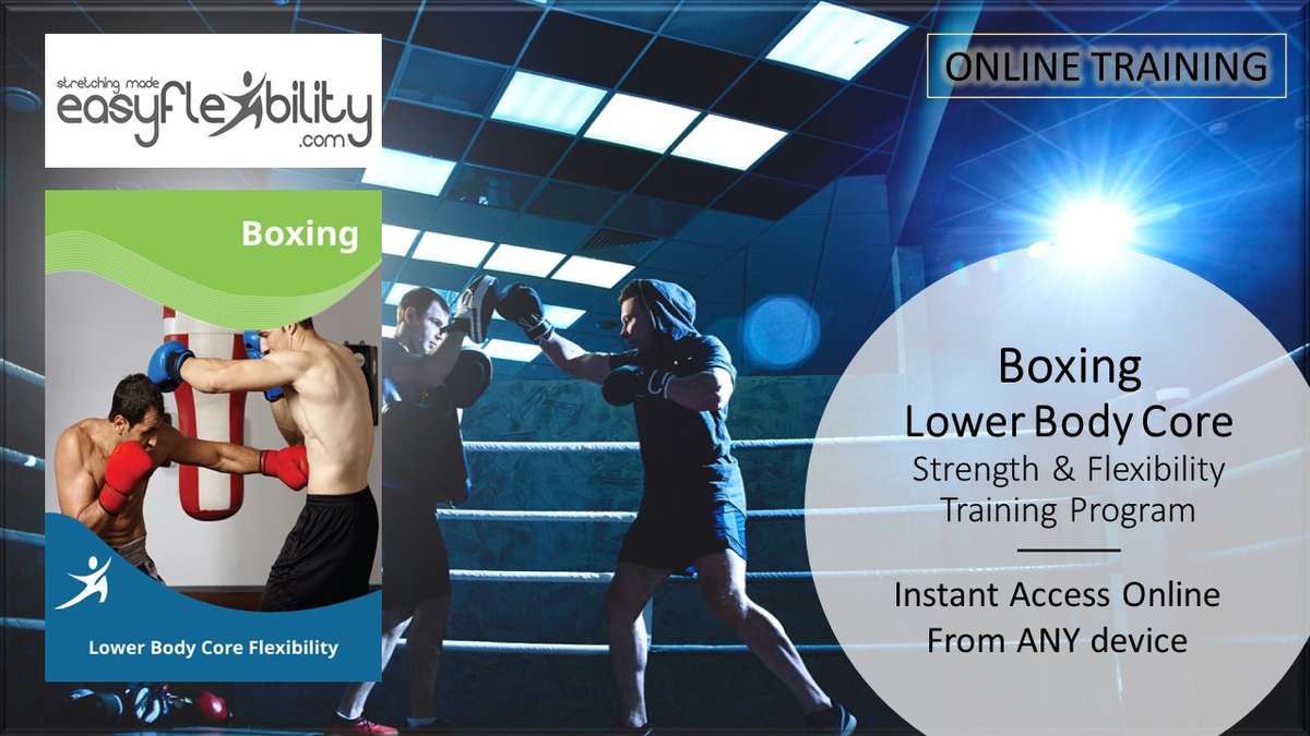 Boxing Lower Body Core Flexibility Training